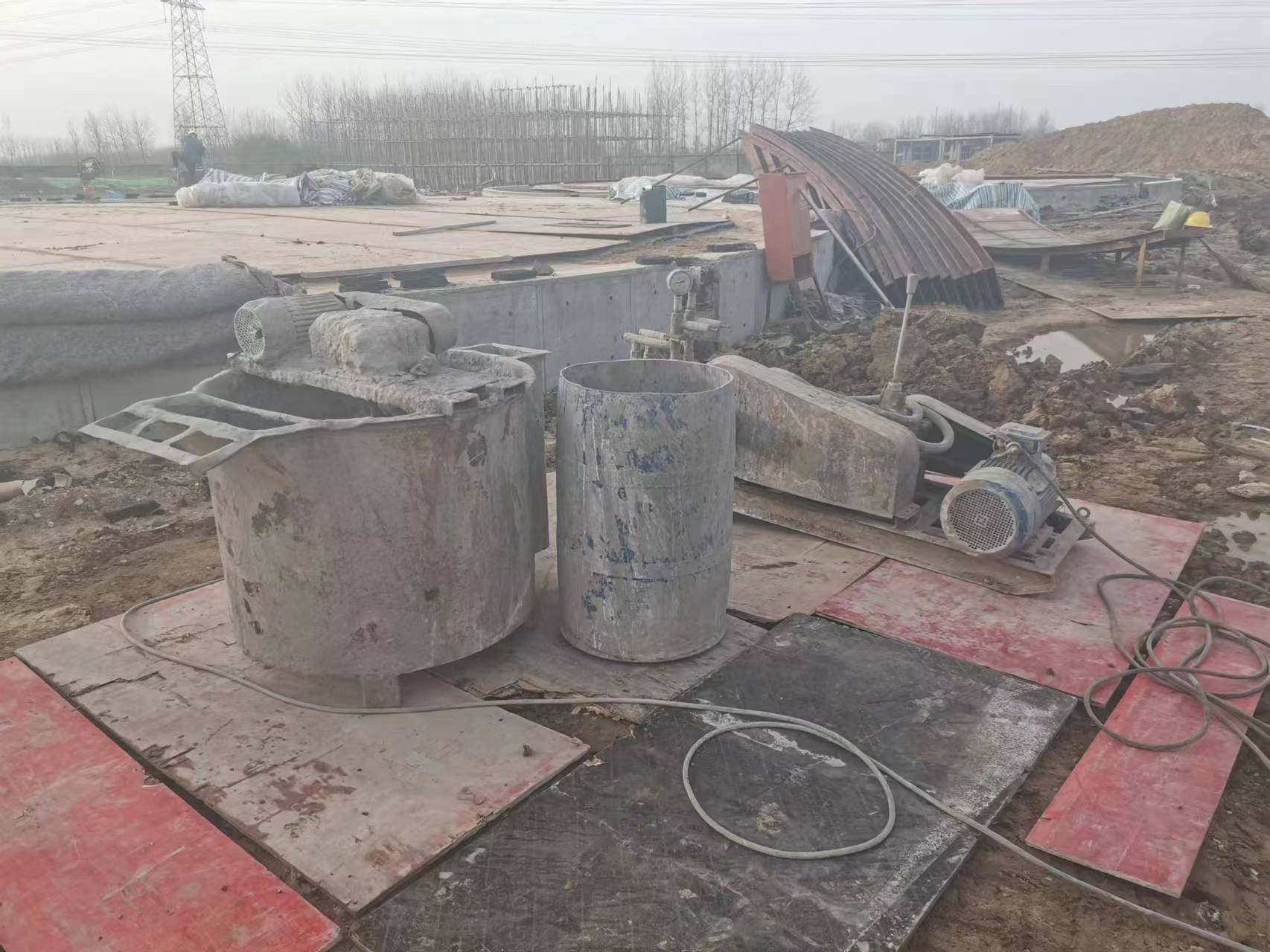 清河设备基础注浆